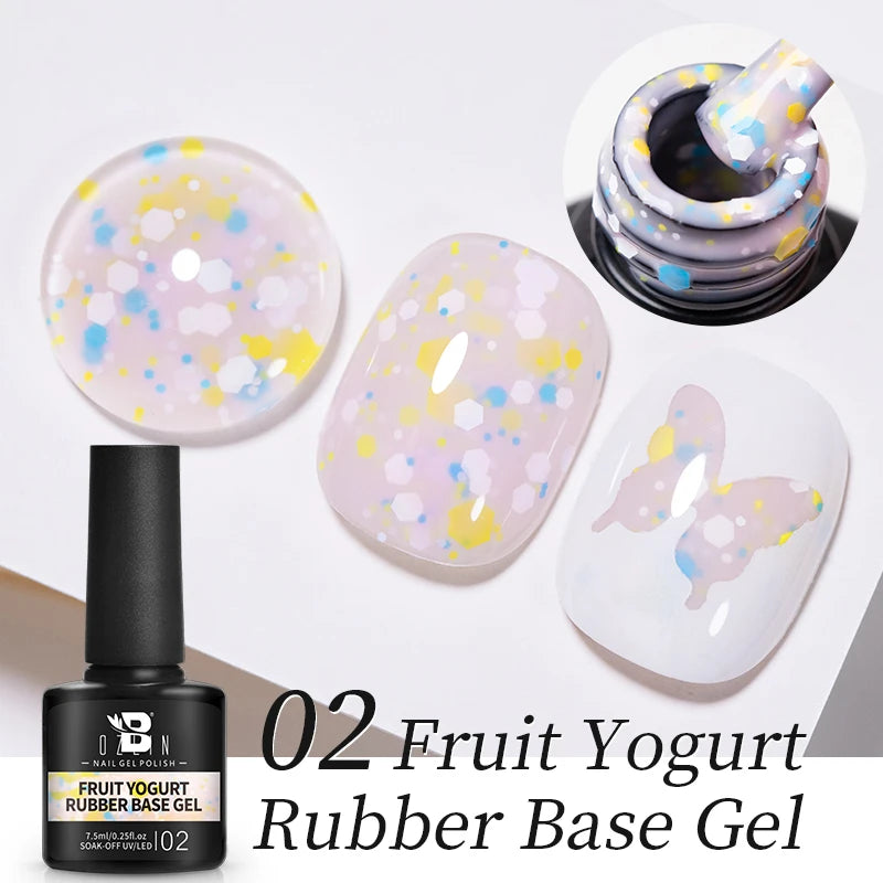 7.5ml Red Glitter Gel Nail Polish Crystal Semi Permanent Soak Off UV Gel Varnish Nail Art Manicure Base Matte Top Coat Vernis