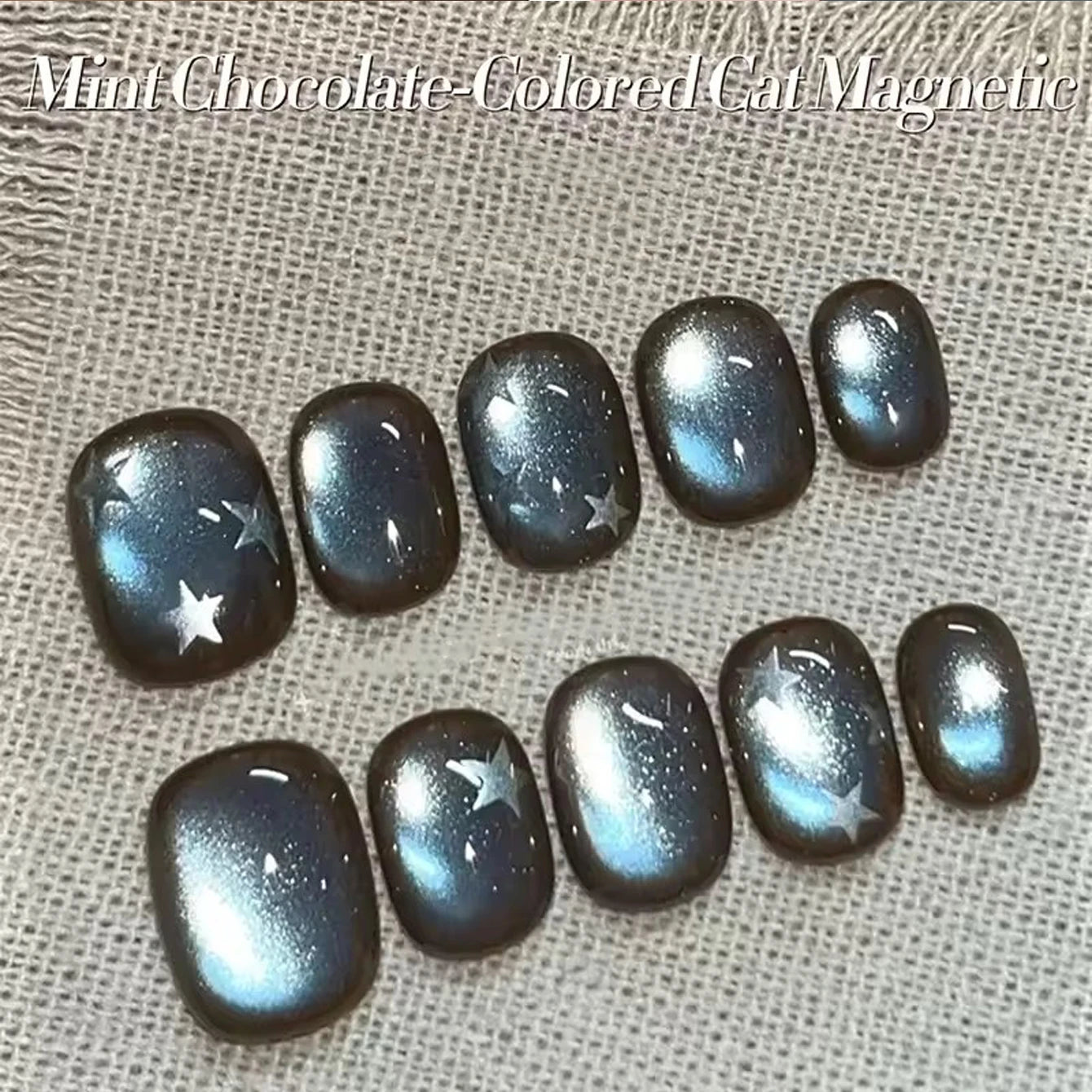 12ML 1-12PCS Autumn Nails Long Night Blue Light Magnet Cat Eye Gel Nail Polish 2025 New Black Nails Nail Supplies Nail Art