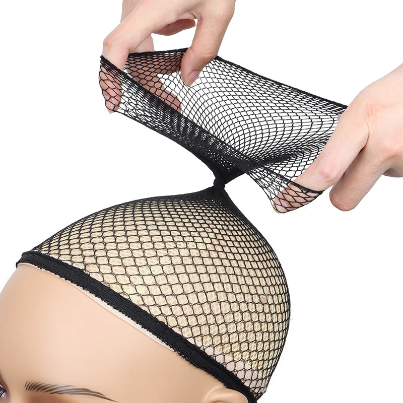New Stretchable Elastic Hairnets Fashion Mesh Weaving Wigs Cap For Women Making Wig Tools