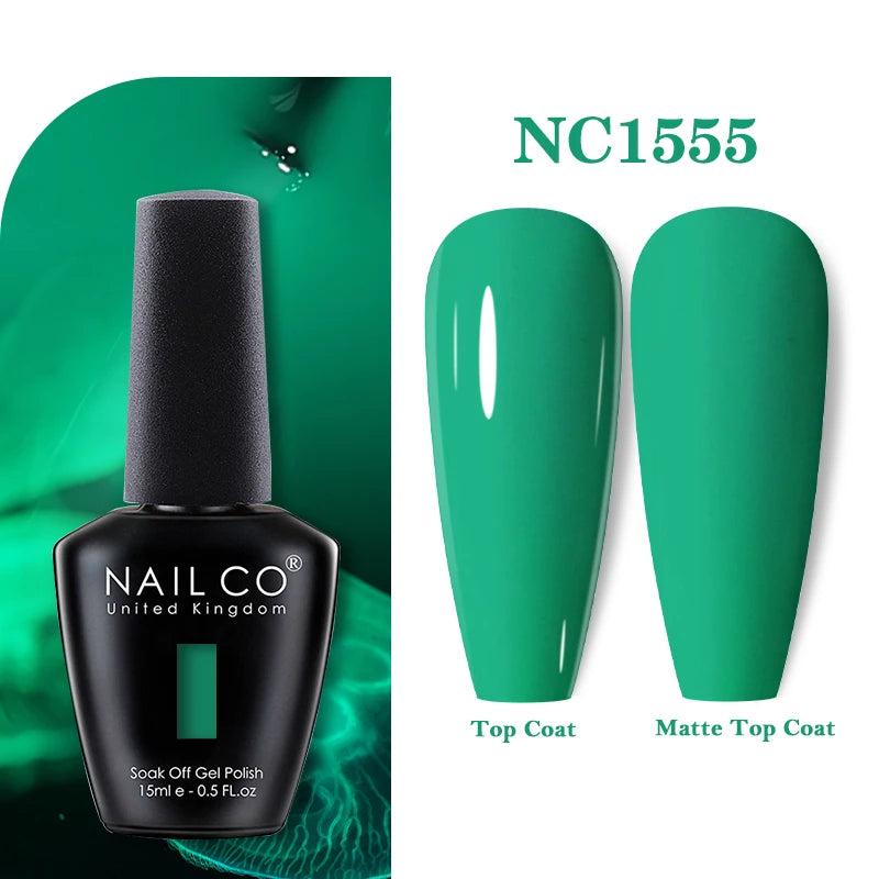 NAILCO 15ml Gel Polish Nail Art Vernis Semi Permanent UV Gel Polish For Manicure Design Hybrid Varnish Summer Nails Products