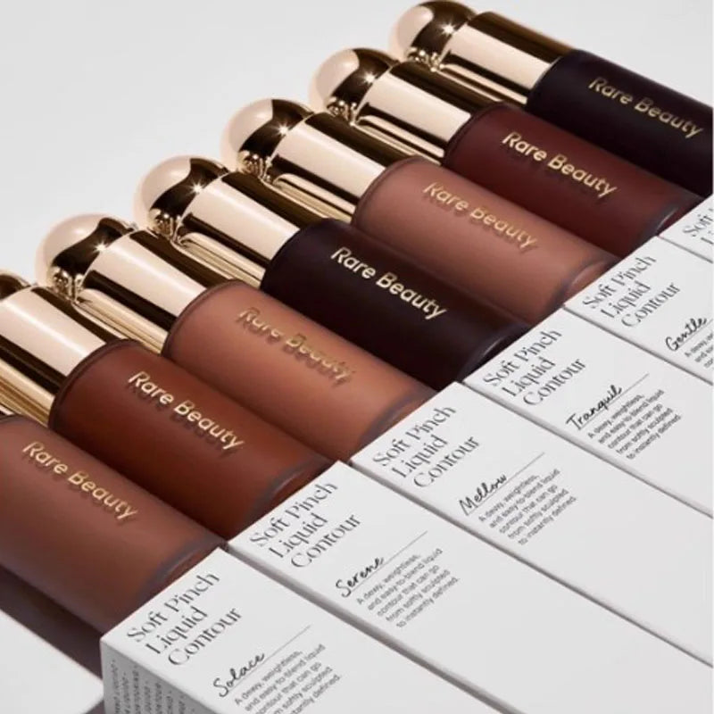 Rare Beauty Moisturizing High Glossy Finish Luminizer Bronze Liquid Contour Stick Lasting 3D Nose Shadow Waterproof Face Makeup