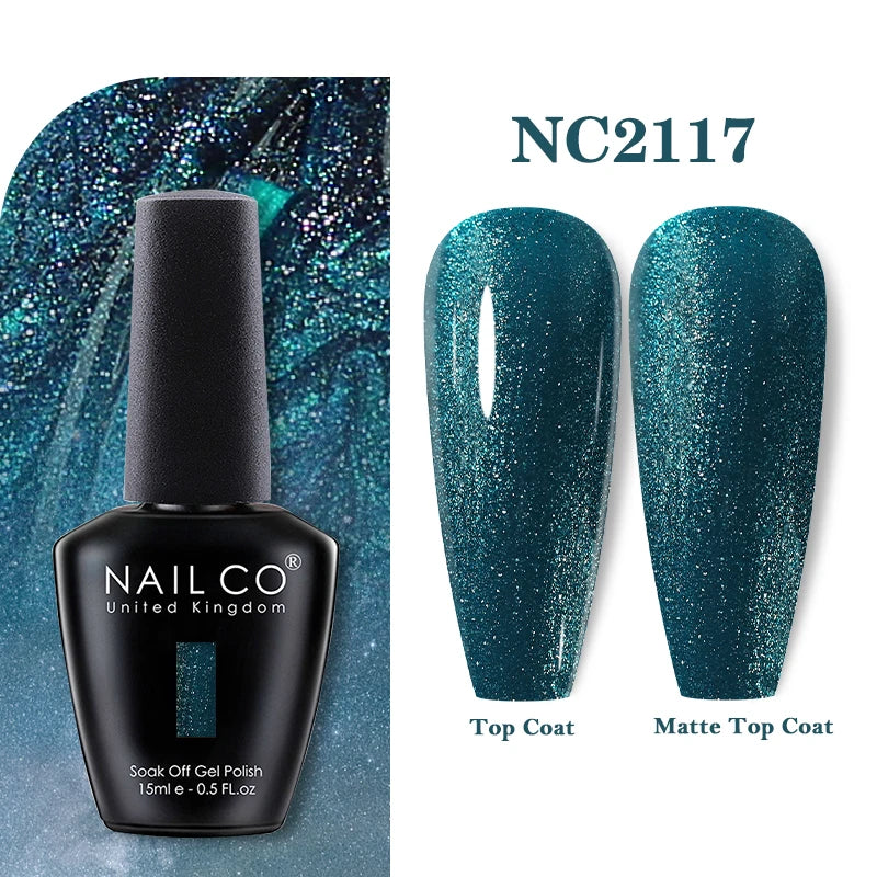 NAILCO 283Colors Gel Nail Polish Top Base Vernis Semi Permanent UV Gel Varnish Nails Art Varnish Hybrid Manicure