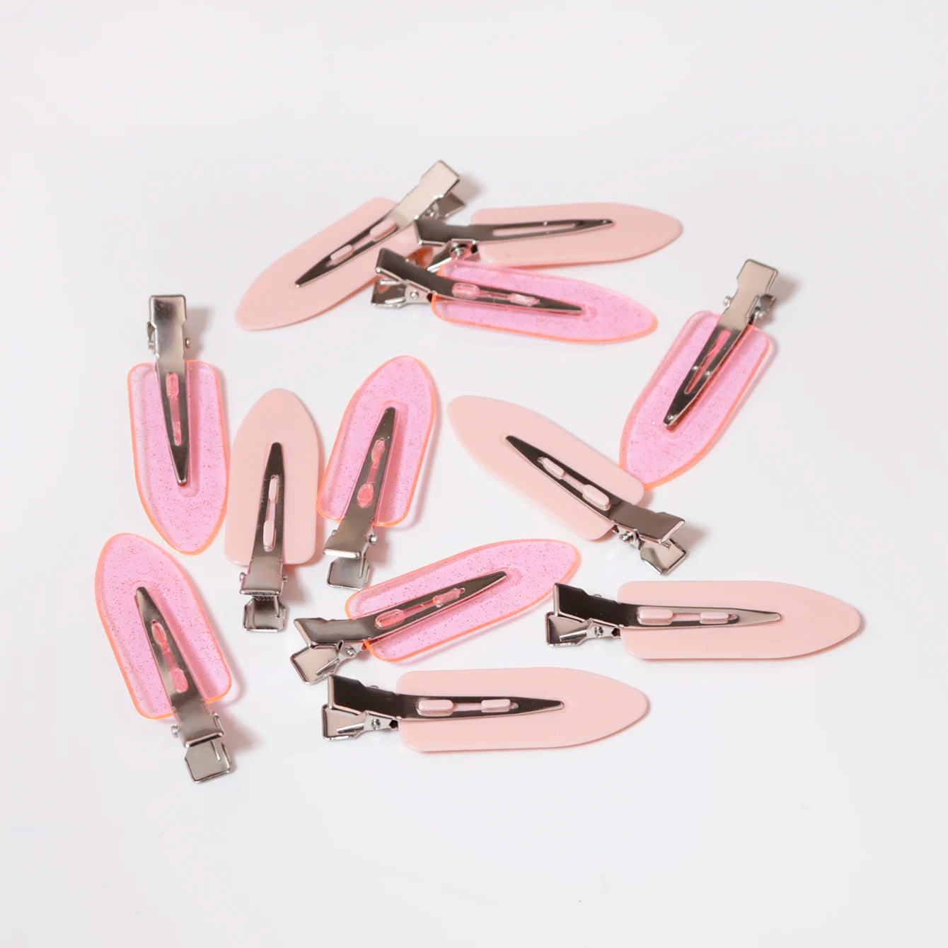 12pcs seamless bangs clip, compact and portable anti slip hair clip suitable for hair salons，Special for real hair wigs