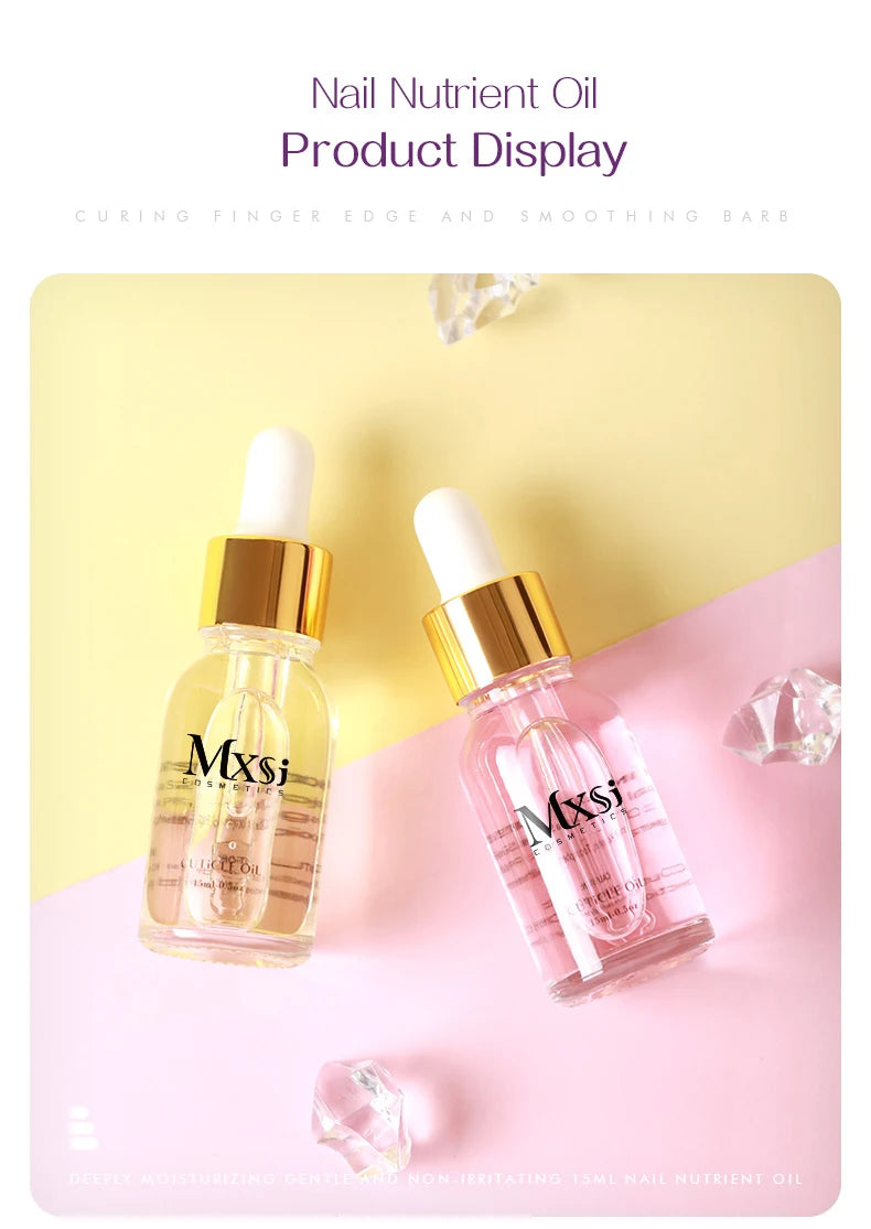 Nails Nutrition Oil & Cuticle Oil Nail Poilsh Care Fruit Flavor Cuticle Manicure Protection Nail Supplies