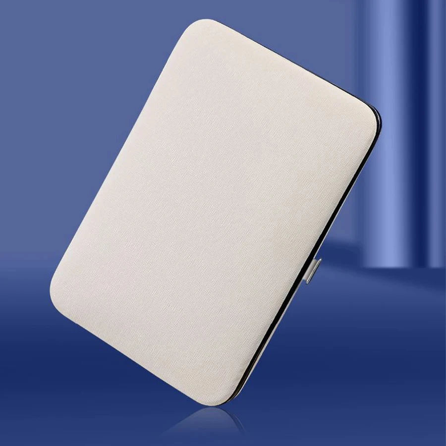 Professional Manicure Set 7-18 PCS Stainless Steel Nail Clipper Set Thick And Hard Nail Trimmer For Woman And Man Portable Set