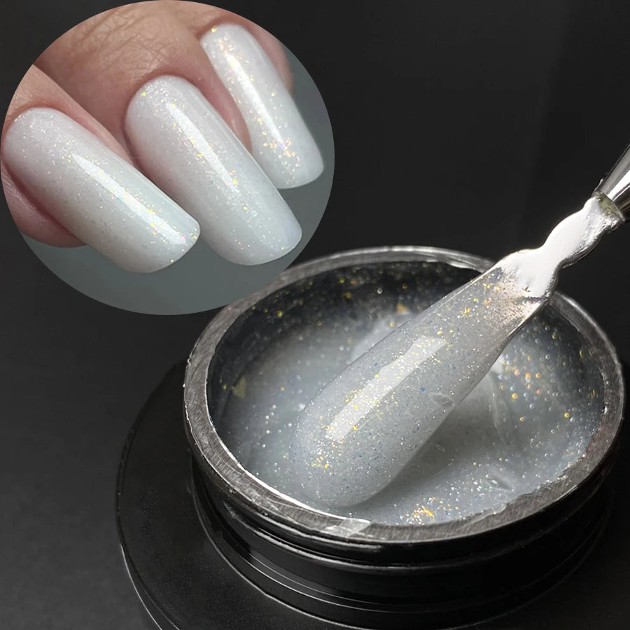 Jillnails 50ml Self Leveling Builder Nail Gel Medium Gel for Nails Extension Building