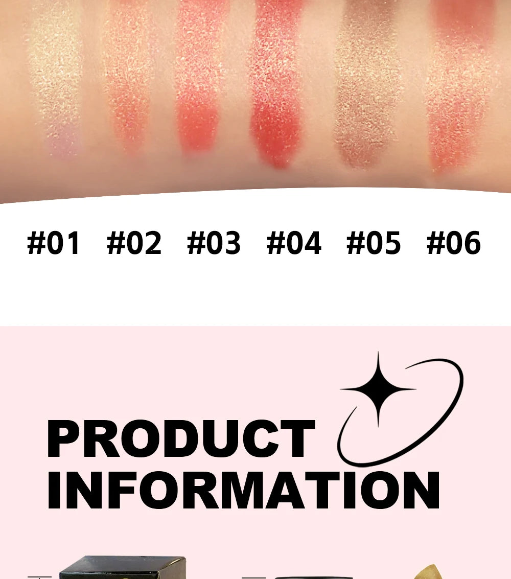 Shimmer Lipstick Moisturizing Long Lasting Waterproof Non Transfer Pearlescent Glossy Lip Gloss