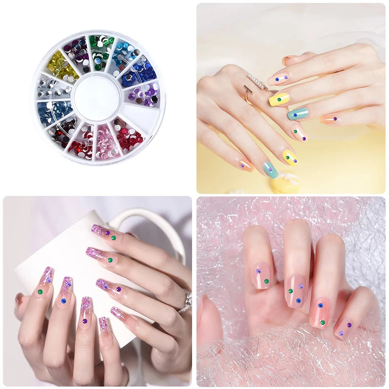 Nail Gel Polish Kit With LED Nail Lamp Semi-Permanent 27 Colors Soak Off Base&Top Coat Varnish Manicure Set For Nails Salon Kit