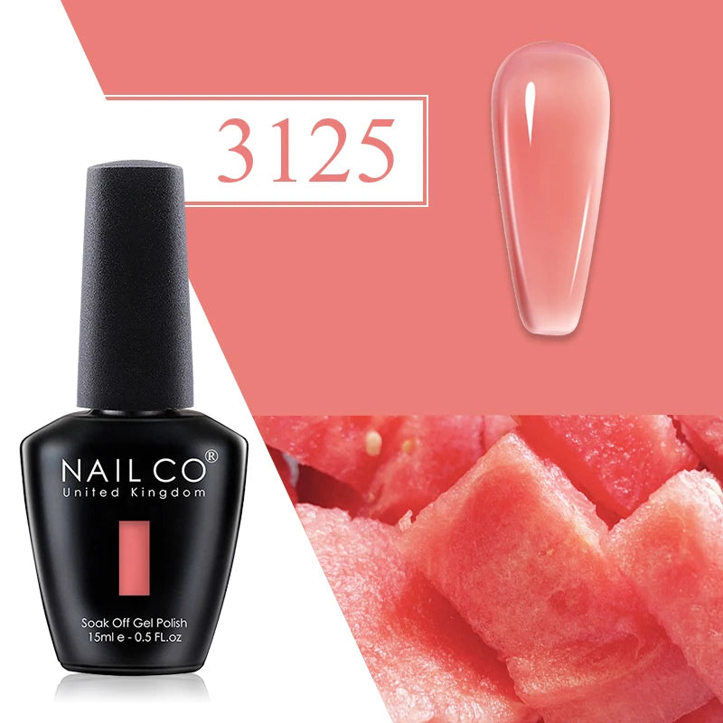 NAILCO 15ml TOP BASE Gel Polish Vernis Semi Permanent UV Varnish Nail Polish For Nails Art Gel Manicure Design Varnish Hybrid