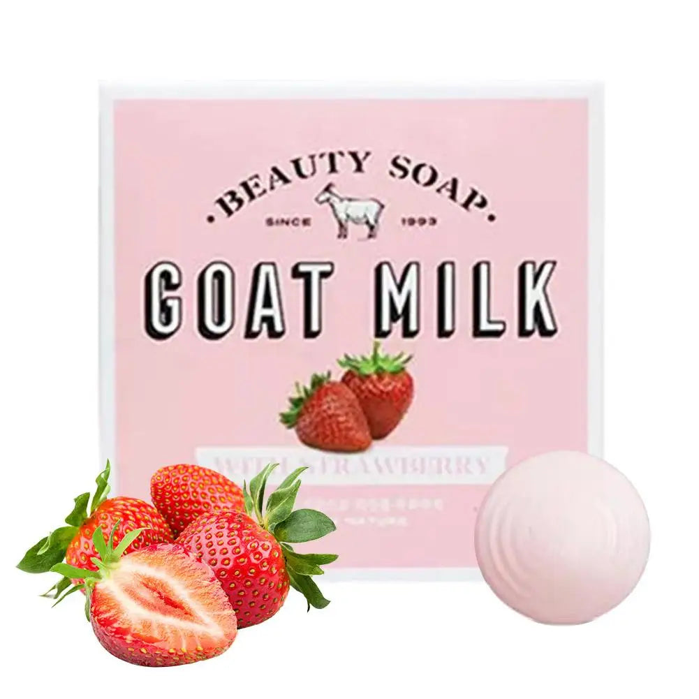 Goat Milk Soap Bar Moisturize,Smooth & Cleanse Skin,Body Wash Shower Soap Gentle Cleansing Nourishing Skin Care For Adults Kids