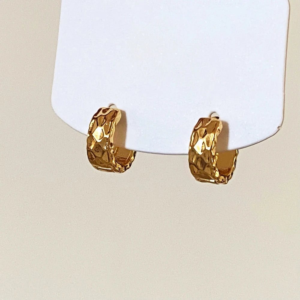 PONYKISS 925 Sterling Silver 18K Gold Round Stud Earrings for Women Minimalist Classic Fine Jewelry Geometric Accessories