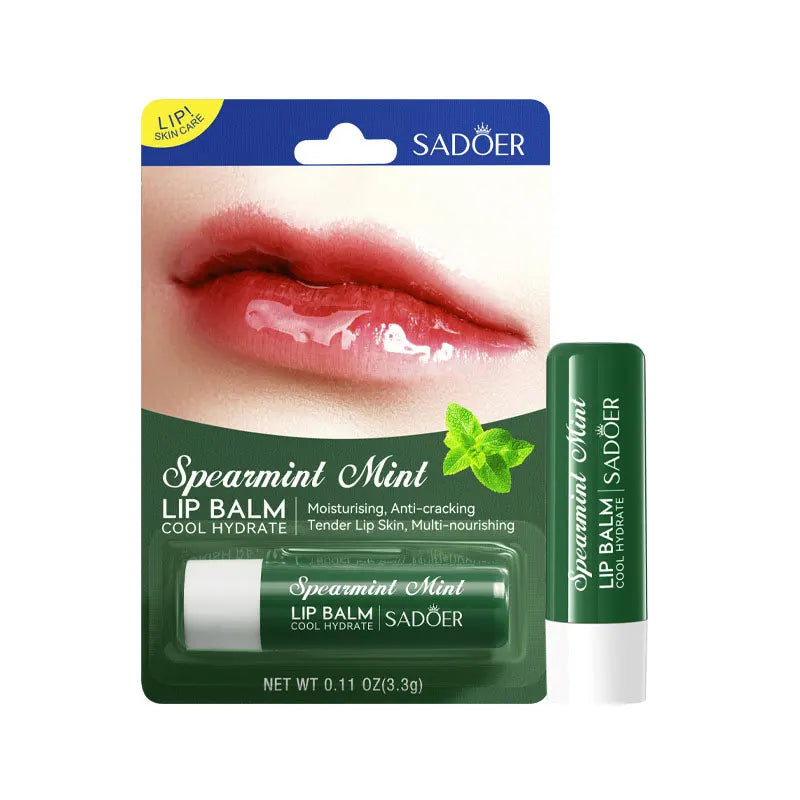 SADOER Cleansing Hydrating Anti-Crack Lip Balm Improves Line Makes Lips Soft, Moisturizing, Smoothing, Nutrition Lip Balm