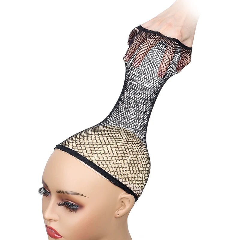 New Stretchable Elastic Hairnets Fashion Mesh Weaving Wigs Cap For Women Making Wig Tools