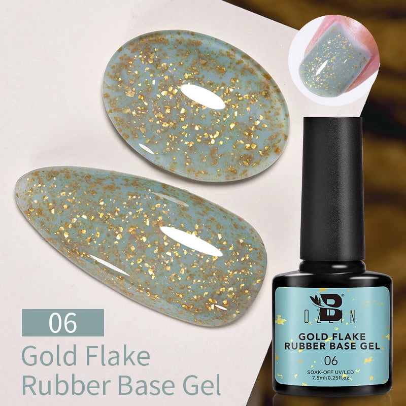 7.5ml Red Glitter Gel Nail Polish Crystal Semi Permanent Soak Off UV Gel Varnish Nail Art Manicure Base Matte Top Coat Vernis