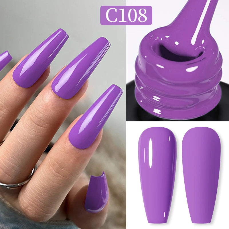 BORN PRETTY PRO 15ml Odorless Soak Off Gel Color Long Lasting Gel Polish Private Label Uv Nail Gel Polish