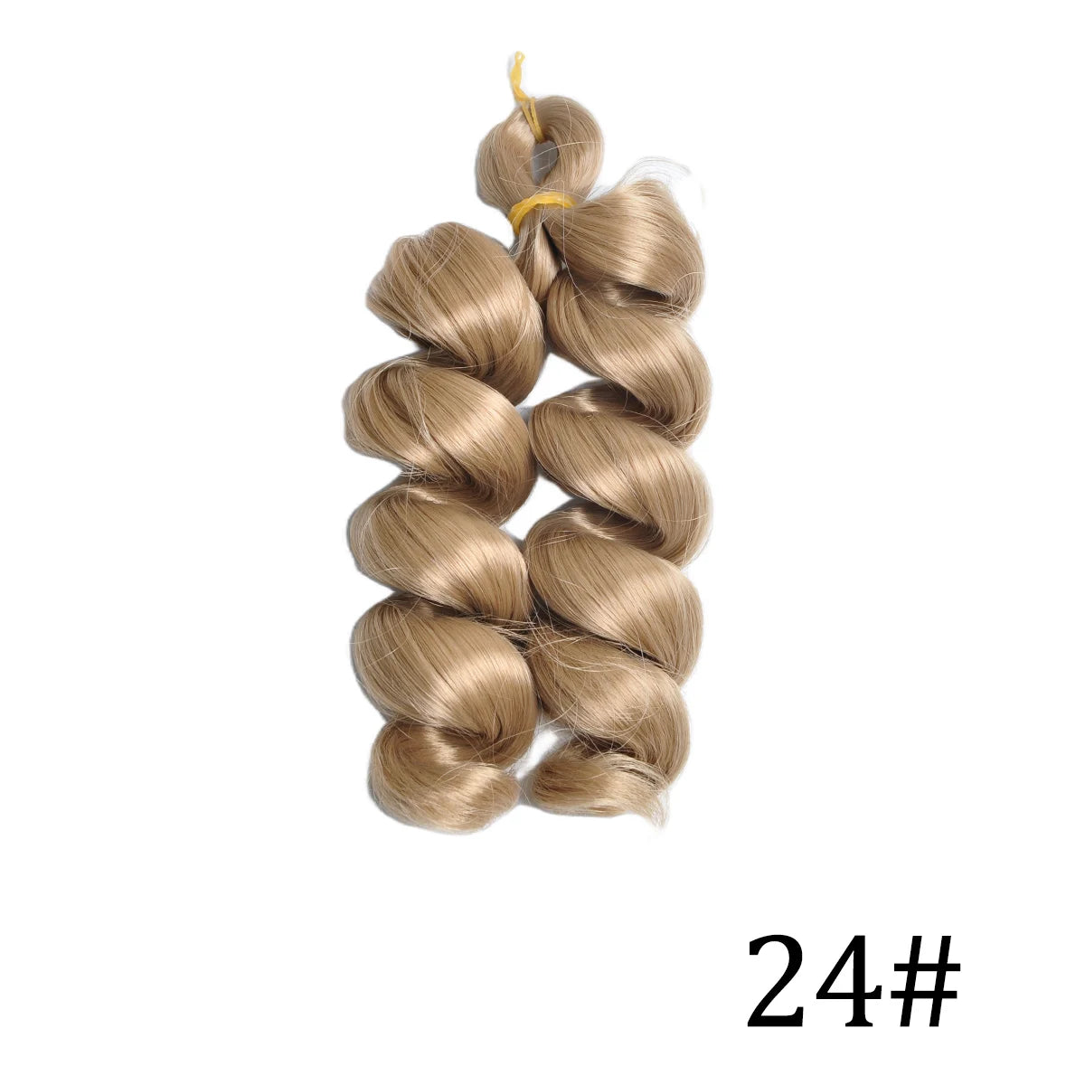 12 Inch French Loose Curly Braiding Hair - Pre-Stretched Crochet Extensions