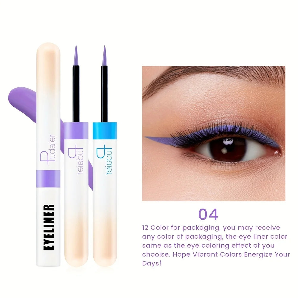 Matte Liquid Eyeliner, Matte Finish, Silky Smooth and Quick-Drying, Long-Lasting, Waterproof and Smudge-Proof,Eye Makeup