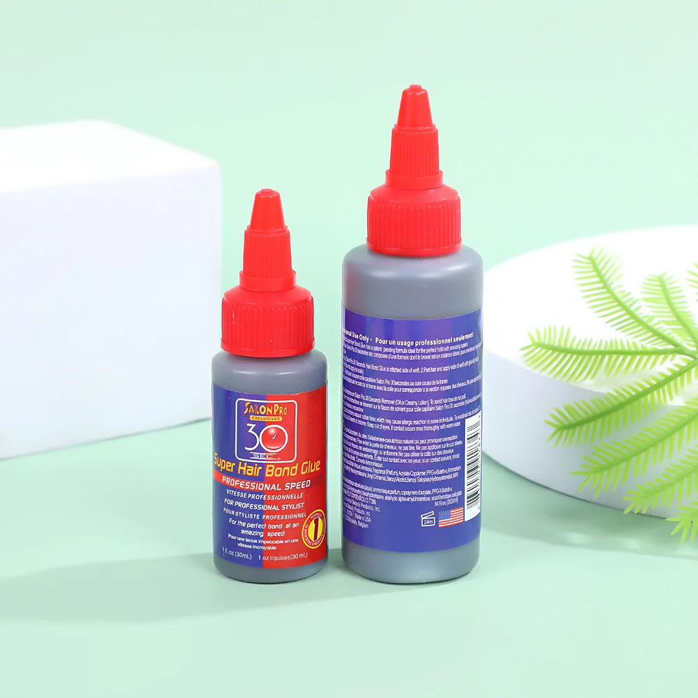 30ml Waterproof Glue For Hair Wig Glue For Lace Front Wig/Toupee/Closure/Hair Extension And Remover Super Bonding Adhesive Glue