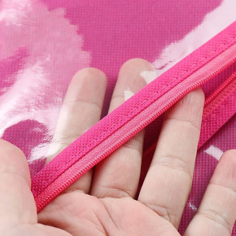 1Set Wig Storage Bag With Hanger Hair Bags With Plastic Hanger For Virgin Hair Black Wig Organizer Hangers For Multiple Wigs New