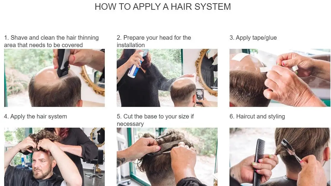 Afro Men Deep Wave 15mm 360 Weaves 100% Human Hair Toupee Hair Replacement Capillary Prosthesis MONO/POLY Base for Options Wig