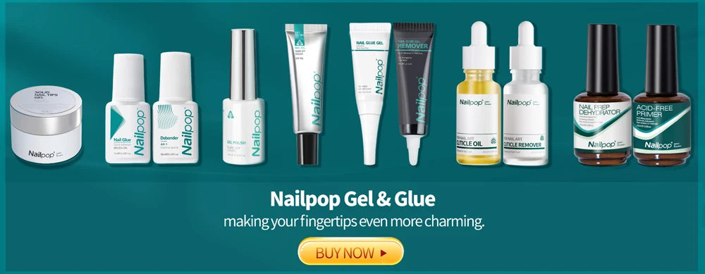 NAILPOP Professional Acrylic Nail Powder Clear/Nudes/Pink Ultra Fine for Acrylic Nail Art 3D Tips Carving French Nails Extension