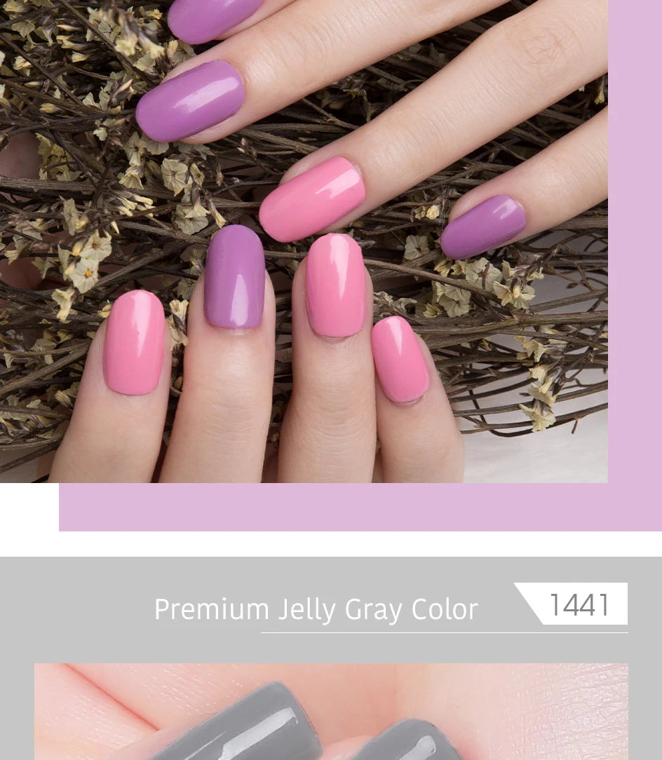 NAILCO Red Colors Series 15ML Nail Gel Polish Nail Supplies Semi Permanent For Nail  Art Manicure Soak Off LED UV Hybrid Varnish