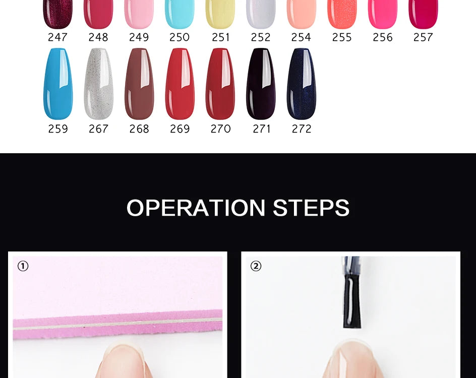 NAILCO 15ML Top coat Base coat Gel nail polish nails art Semi Permanent Lacquer Varnish Hybrid nail supplies for professionals