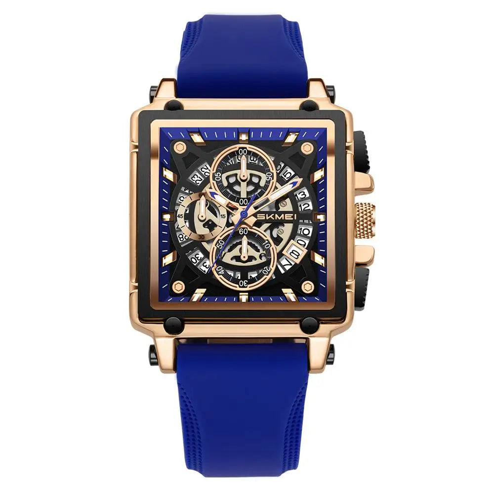 SKMEI Luxury Fashion Design Waterproof Time Clock Watches Male Fashion Cool Movement Quartz Watch For Men Women Date Wristwatch