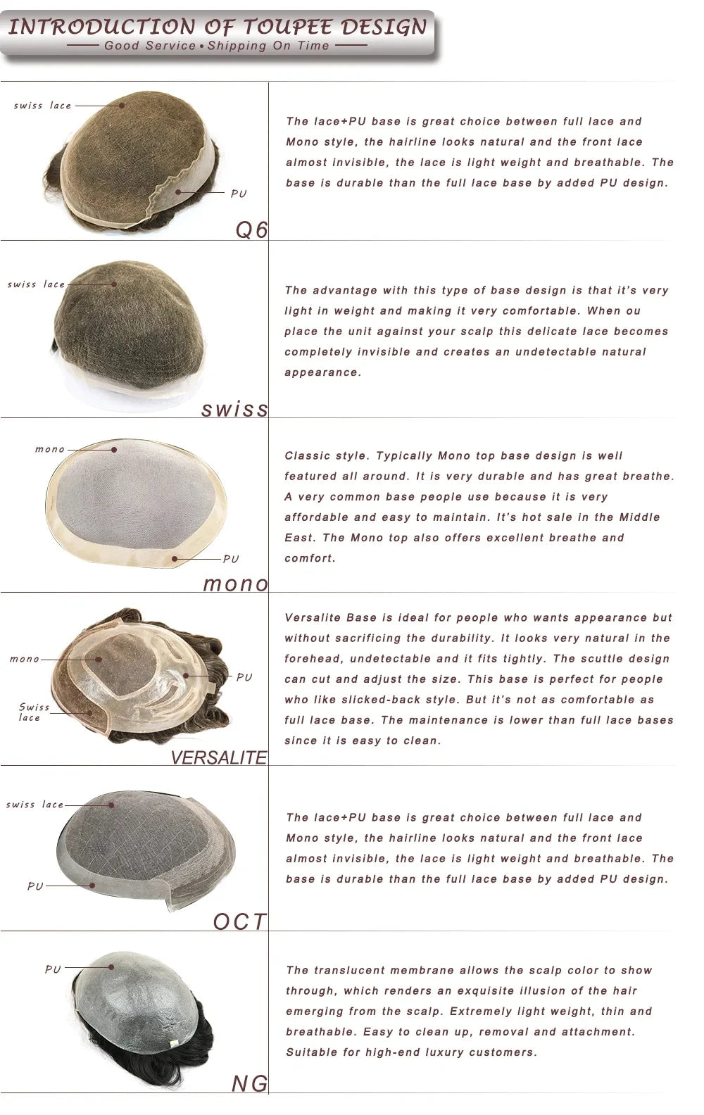 6mm Afro Kinky Curly Men Toupee - Lace & PU Base with Bleached Knots