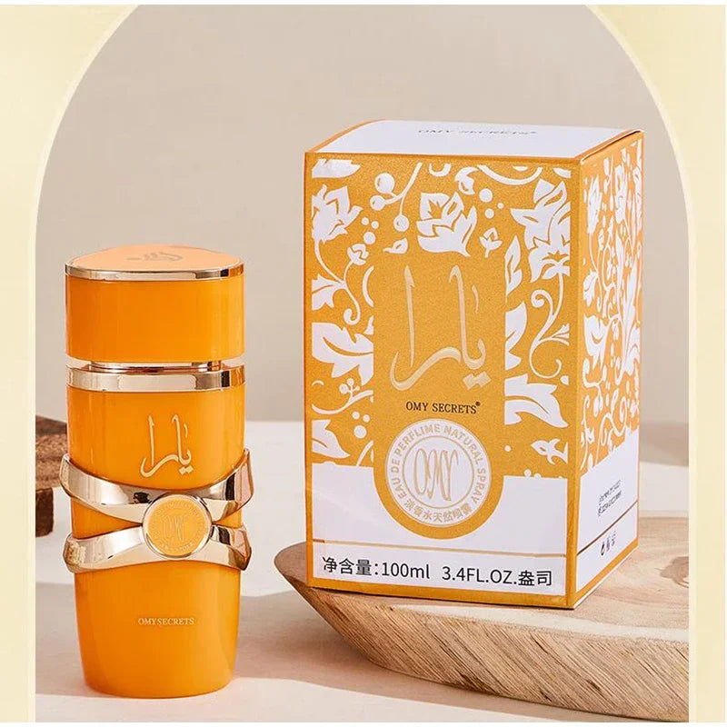 100ML Luxury Arab Dubai Vanilla Perfume,Unisex Eau De Parfum Spray,Floral Fruity Women Fragrance,Spicy Oriental Gourmand Scent
