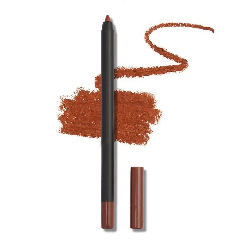 Long Lasting Lipliner Pencil Lipstick 13 Colors Waterproof Lip Cosmetics Matte Smooth Sexy Red Lip Liner Women's Korean Makeup