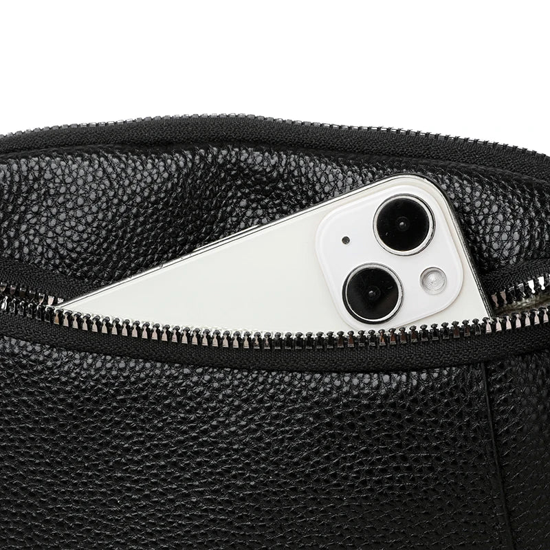 100% Cowhide New Luxury Small Handbags Brand Designer Genuine Women Crossbody Shoulder Bags Fashion Leisure Ladies Traveling Bag