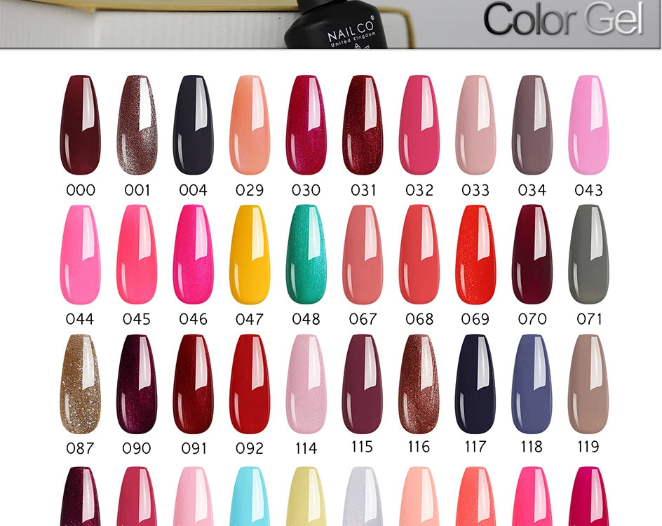 NAILCO 15ML Top coat Base coat Gel nail polish nails art Semi Permanent Lacquer Varnish Hybrid nail supplies for professionals