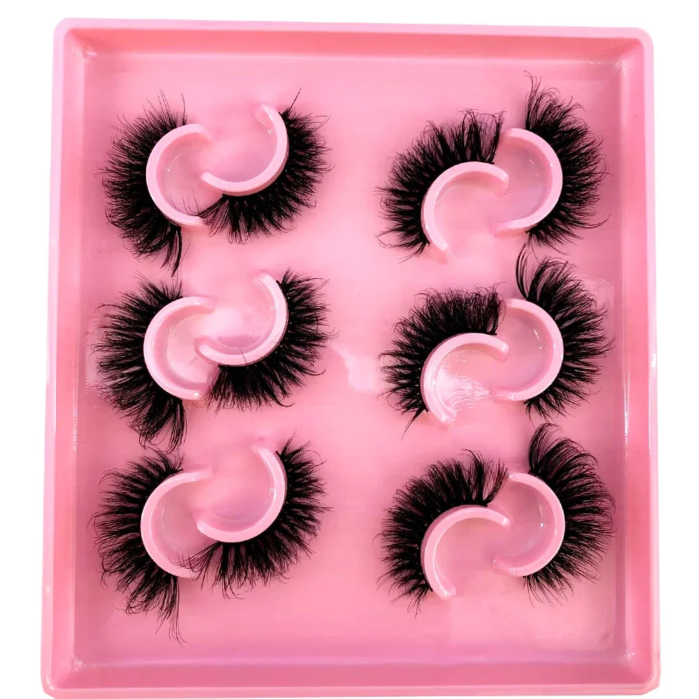 Cat Eye Lashes Realistic Messy Mink Eyelashes Natural long Full Strip Lashes Winged End Eye Elongated Fake Lashes Soft Eyelashes