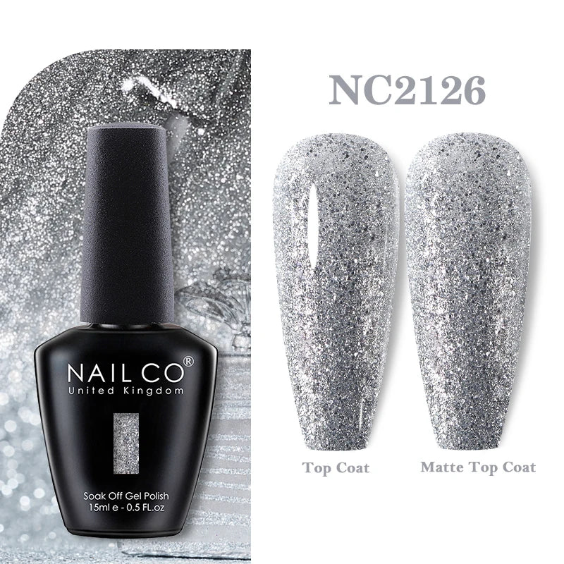 NAILCO 283Colors Gel Nail Polish Top Base Vernis Semi Permanent UV Gel Varnish Nails Art Varnish Hybrid Manicure