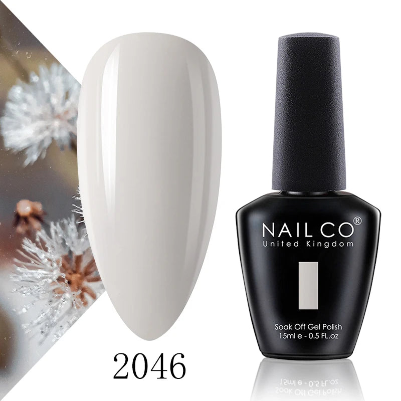 NAILCO 15ml Blue Gel Polish UV Gel Polish Varnish Hybrid DIY Nails For DIY Manicure Semi Permanent Soak Off LED Gel Nail Polish