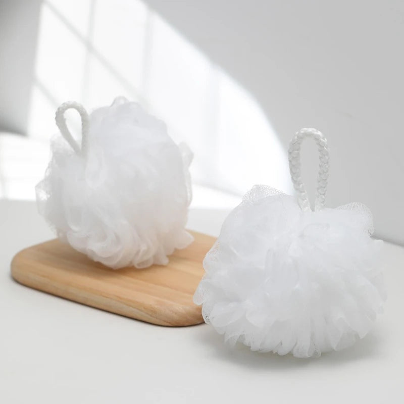 Shower Scrubber Mesh Sponge Body Care Loofah Body Exfoliating Brush Soft Cleaner Skin Scrub Back Brush Bathroom Supplies