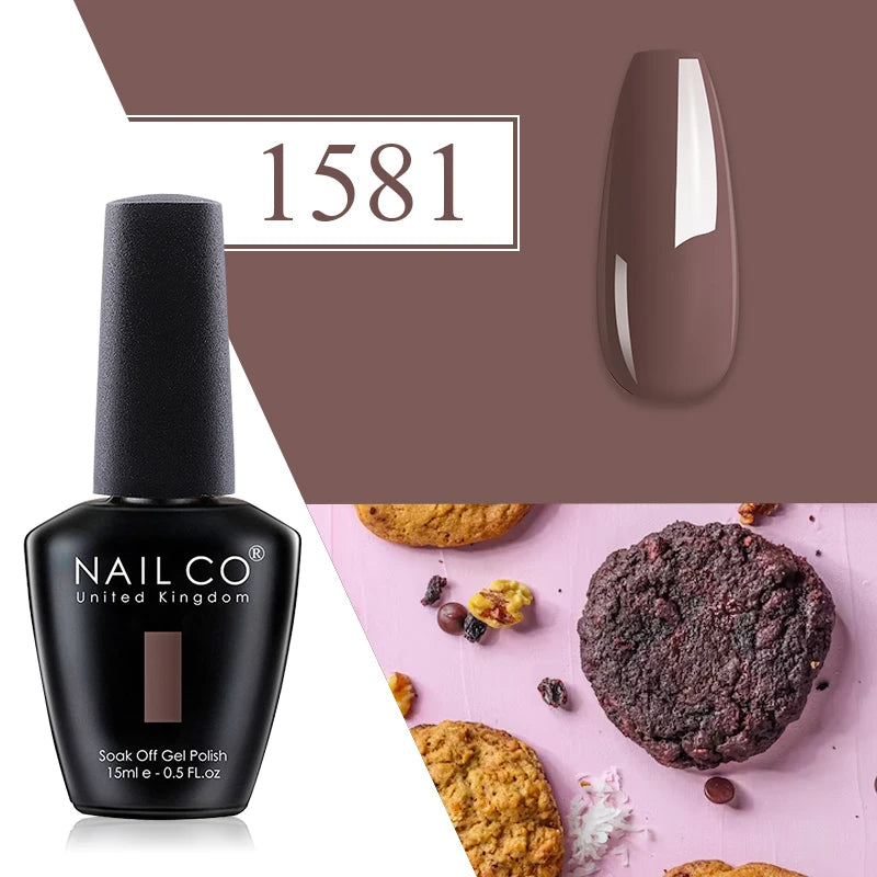 NAILCO 15ml TOP BASE Gel Polish Vernis Semi Permanent UV Varnish Nail Polish For Nails Art Gel Manicure Design Varnish Hybrid
