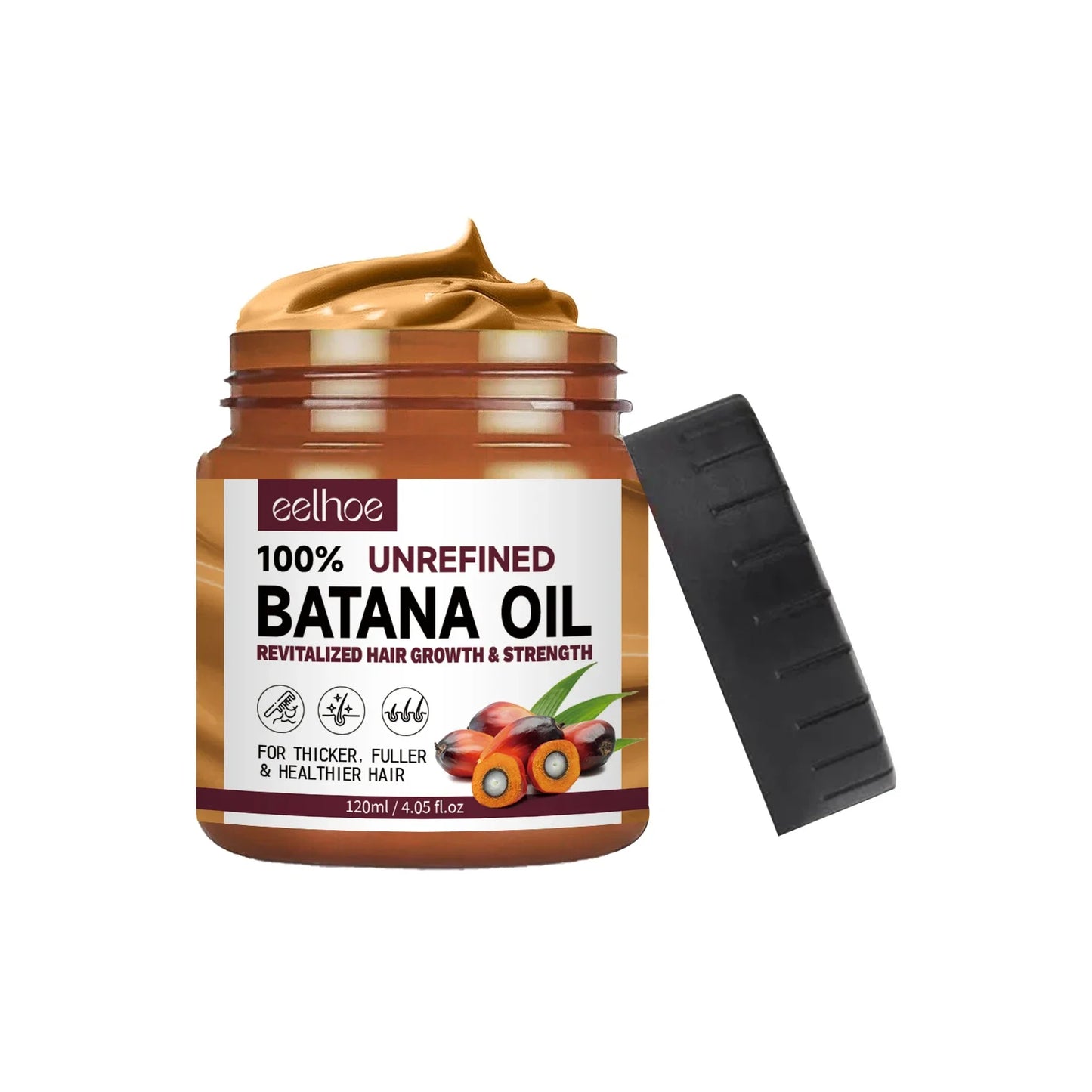 100% Pure Organic Batana Oil Hair Mask - Hair Growth Treatment