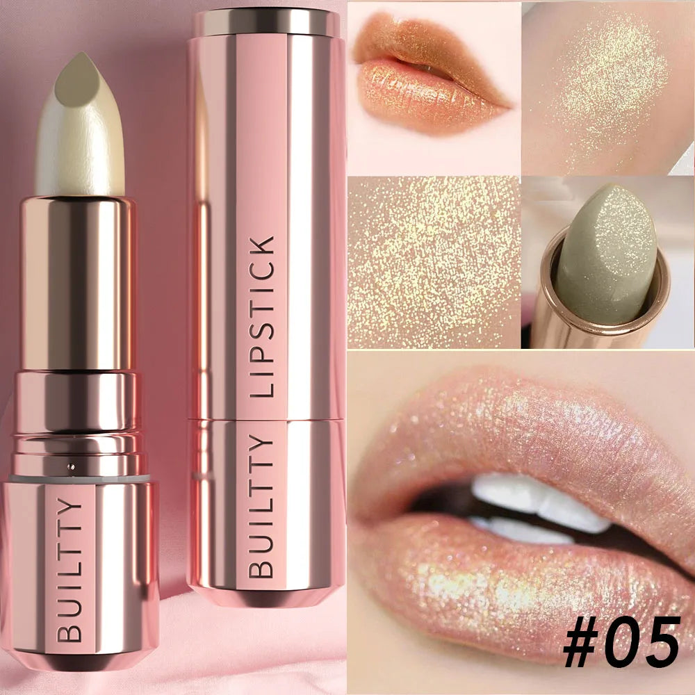 Matte Nude Lipstick Smooth Velvety Long Lasting Lip Stick Non-Stick Cup Not Fade Nude Lip Stick Makeup Gifts for Women and Girls