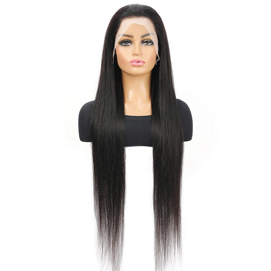 22inch Long Straight Human Hair Wigs 100% Brazilian Remy Hair for Women 4x4 13x4 13x6 Lace Frontal Human Hair Wigs Glueless Wigs