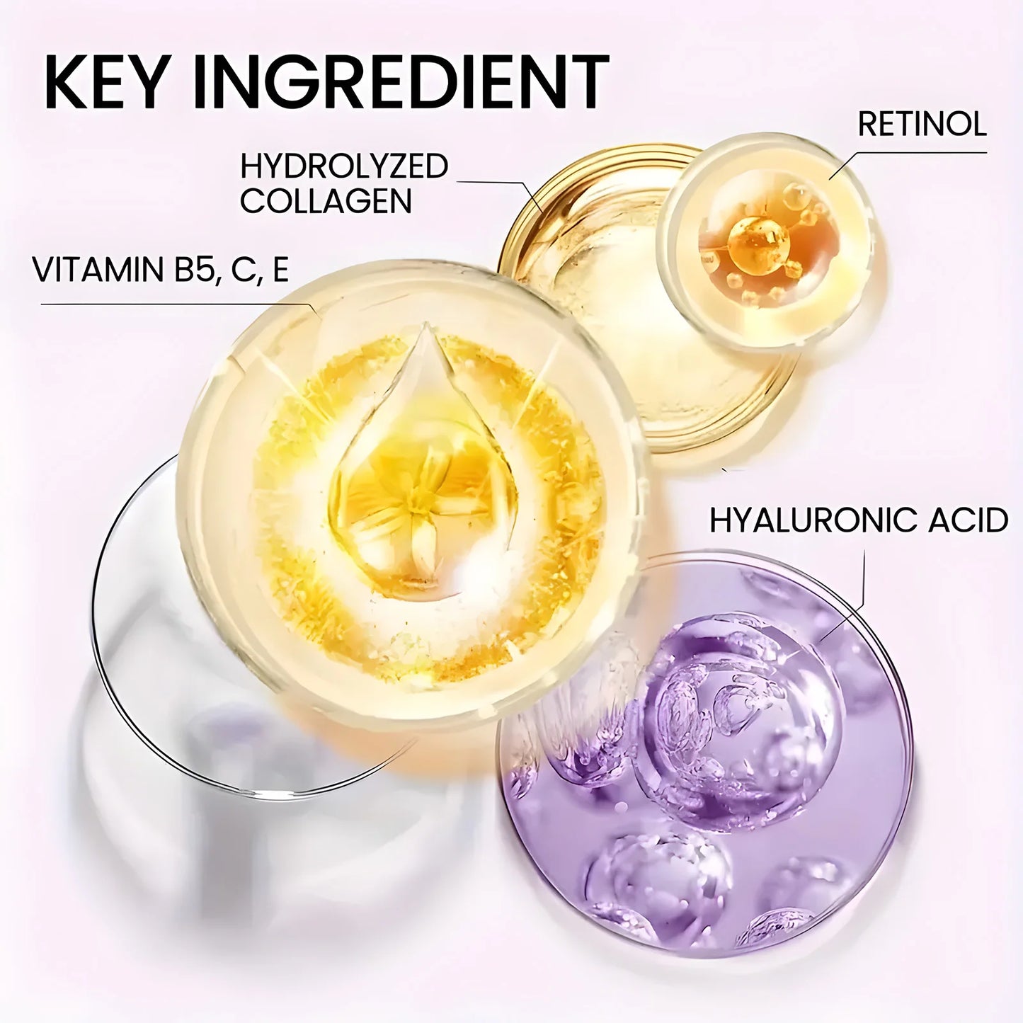 Water Ice Levin Day & Night Peptide Cream: for 24/7 Lifting & Firming With Retinol, Vitamin C & Hyaluronic Acid.