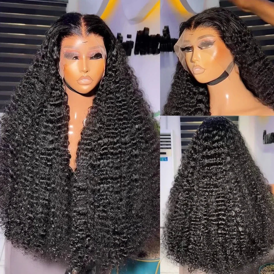 250% Density Water Wave Wig - 13x6 HD Lace Front 100% Human Hair