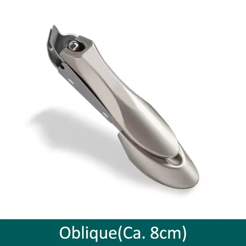 Nail Clippers Stainless Steel Anti Splash Fingernail Cutter Manicure Tools Bionics Design Nail Trimmer Pedicure Scissor
