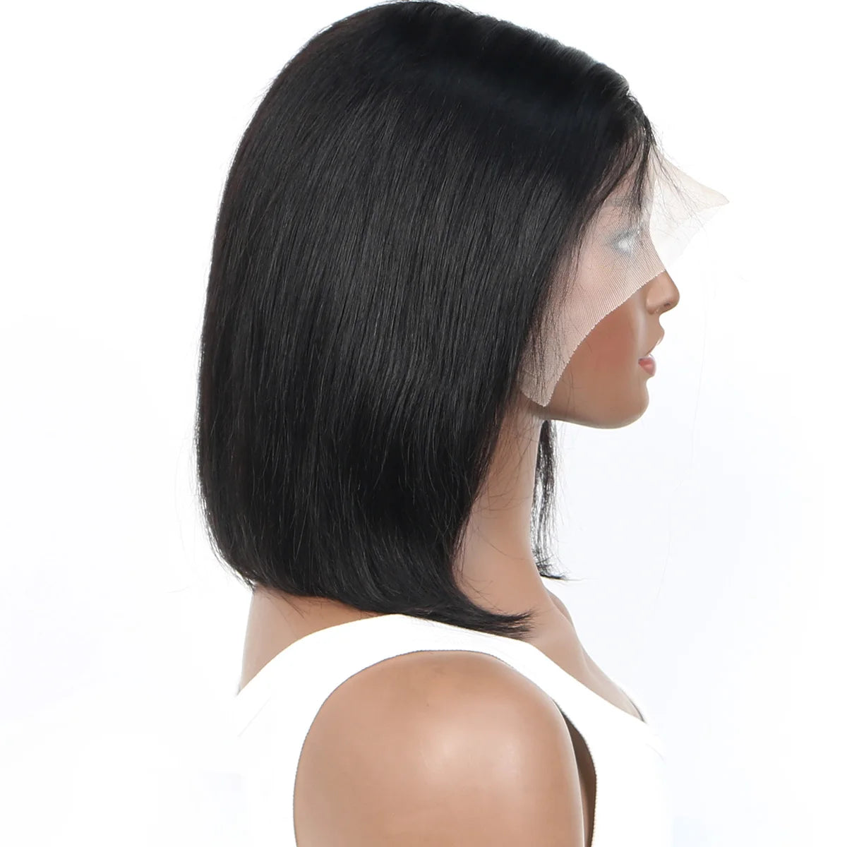 Brazilian 4x4 Lace Closure Wig Highlight Colored Human Hair Wigs Highlight Brown Bob Wigs Straight Remy Hair 180 Density On Sale