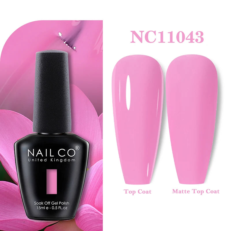 NAILCO 15ml Gel Polish Nail Art Vernis Semi Permanent UV Gel Polish For Manicure Design Hybrid Varnish Summer Nails Products