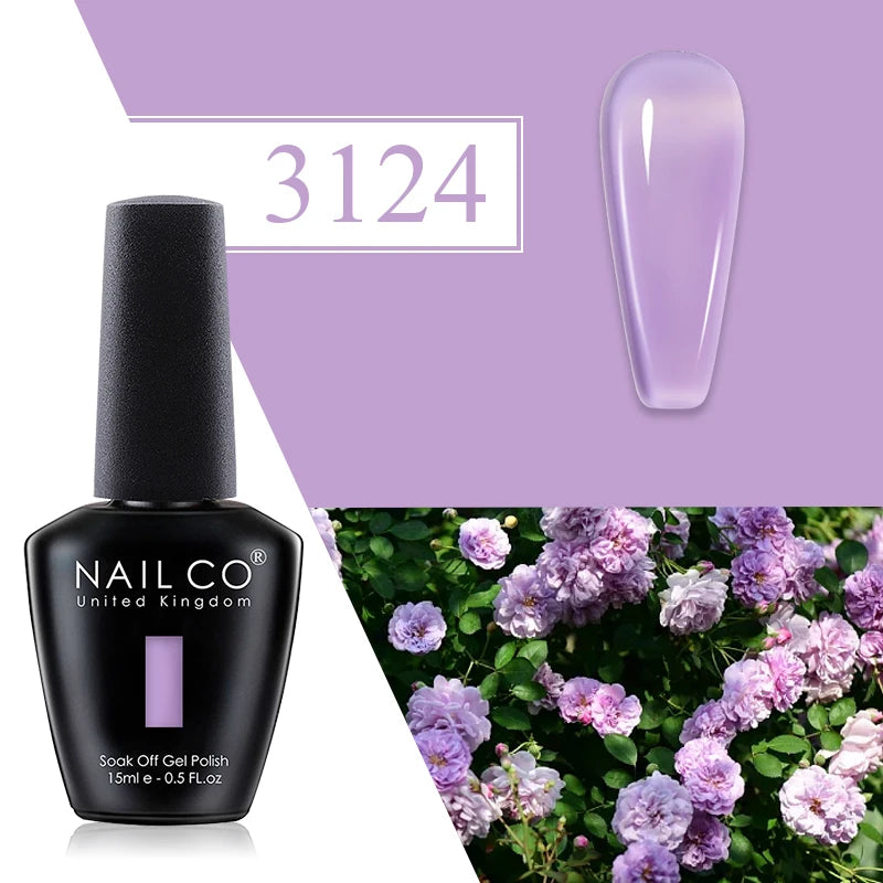 NAILCO 15ml TOP BASE Gel Polish Vernis Semi Permanent UV Varnish Nail Polish For Nails Art Gel Manicure Design Varnish Hybrid