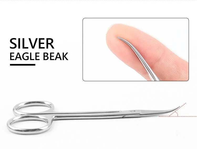 Nail Tool Scissors Cutter Scissors Manicure Pedicure Tools Stainless Steel Dead Skin Scissor Remover Nipper Clipper Nails Art