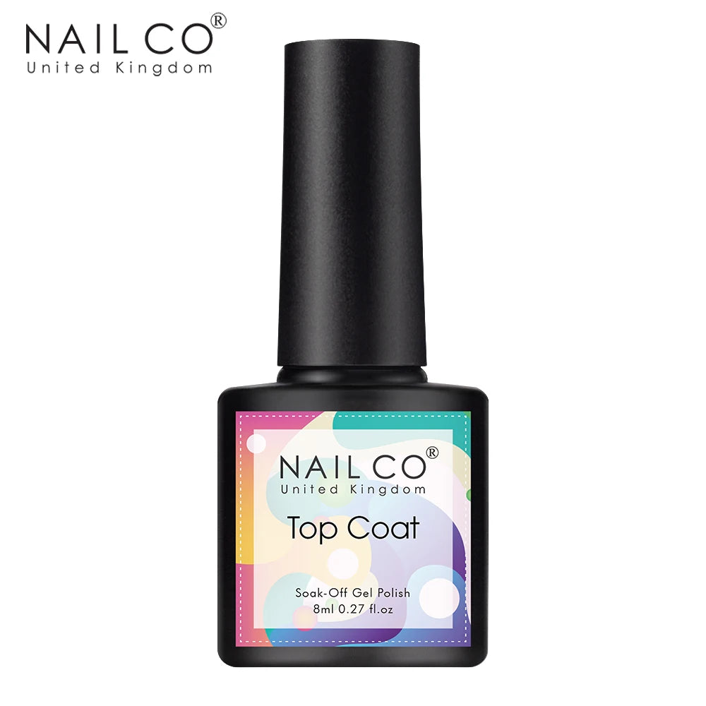 NAILCO 8ml Pink Red Colors Gel Nail Polish Nail Art Varnishes Gel Lacquer Coat LED Nails Manicure Design UV Gel Varnish Soak Off