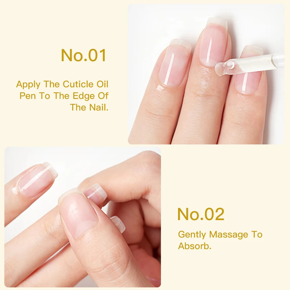 Nails Nutrition Oil & Cuticle Oil Nail Poilsh Care Fruit Flavor Cuticle Manicure Protection Nail Supplies